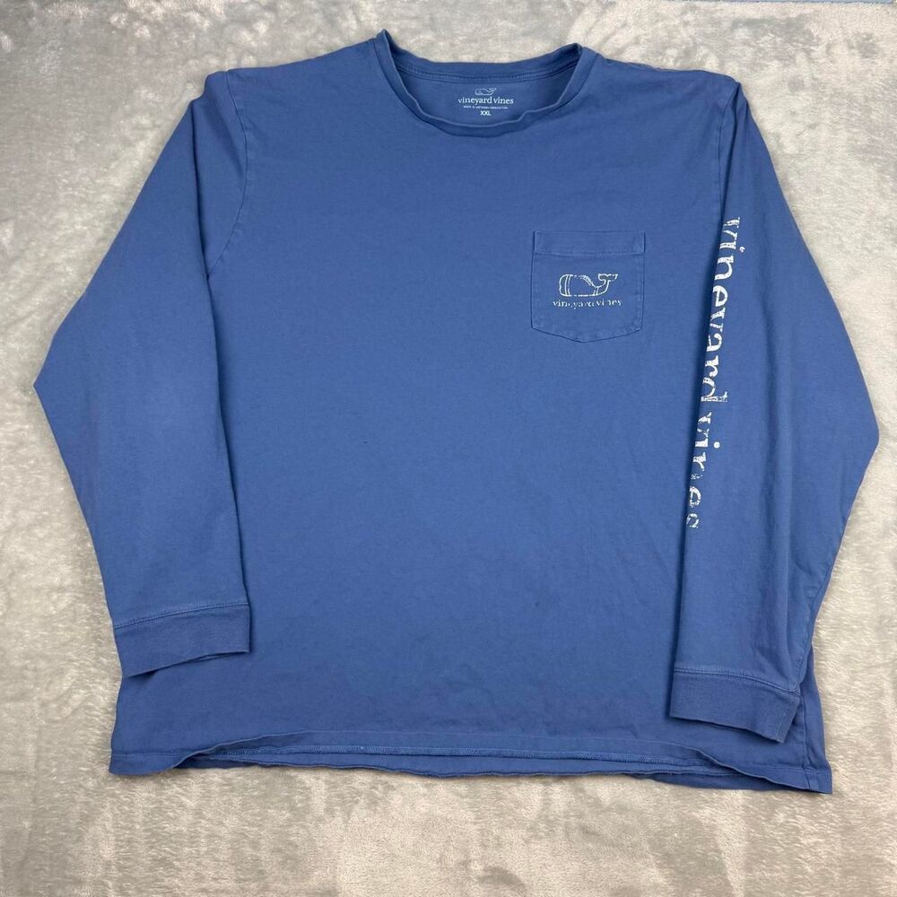 Vineyard-vines Men's Blue T-shirt